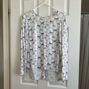 Print blouse from H&M, size 6
